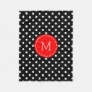 Search for red black fleece blankets White