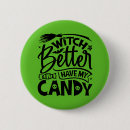 Recherche de bonbons badges Halloween