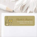Search for 50th anniversary party return address labels Elegant