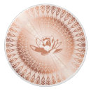Recherche de fleur lotus de boutons et poignées de porte Mandala
