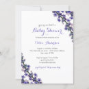 Recherche de lavender baby shower fille invitations Bébé