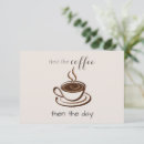 Search for cute coffee note cards Funny