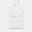 Search for plain white gift tags Printable editable modern  logo