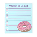 Recherche de pink notepads To do list
