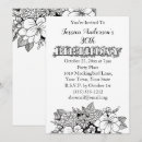 Search for tattoo birthday invitations Modern