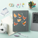 Search for rooster and hens stickers Farming