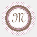 Recherche de cacao autocollants Monogramme