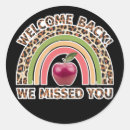 Search for welcome back stickers College