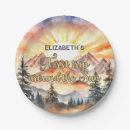 Search for 1st birthday plates Rustic