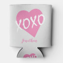 Search for valentines day can coolers Pink heart