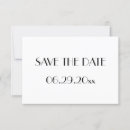 Recherche de art deco save the dates Minimaliste