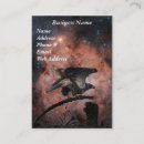 Search for outer space business cards Astronomy