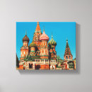 Search for red square canvas prints Russia