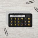 Search for calculator business cards Accounting