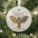 Search for black angel ornaments In loving memory