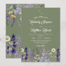 Search for lavender sage wedding invitations Modern