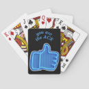 Recherche de fluo jeux de cartes Bleu