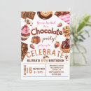 Search for dessert birthday invitations Watercolor
