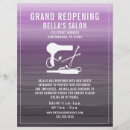 Search for hair flyers Salon