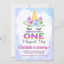 Search for magical 1st birthday invitations Girl