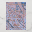 Search for blue swirl pattern invitations Retro