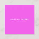 Recherche de hot pink business cards Minimaliste