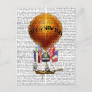 Recherche de ballons cartes postales Montgolfière