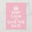 Search for keep calm save the dates White