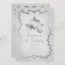 Search for cinderella carriage birthday invitations Royal