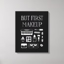 Recherche de coiffure impressions sur toile Maquillage
