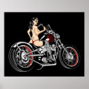 Search for biker girl posters Vintage
