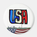 Recherche de goodie magnets Usa