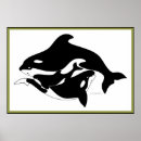 Search for black and white whale posters Sea