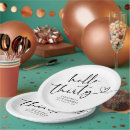 Search for adult paper plates Black and white