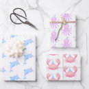Recherche de sea wrapping paper Aquarelle