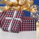 Search for red and white poinsettias wrapping paper Floral