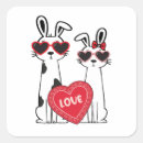Search for bunny cartoon stickers Heart