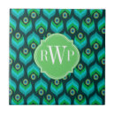 Search for feathers pattern tiles Green