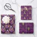 Search for french wrapping paper Purple