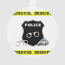 Search for sheriff ornaments Thin blue line