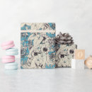 Search for graphic wrapping paper Blue