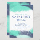 Search for teal blue sweet 16 invitations Gold