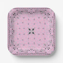 Search for bandana paper plates Pink