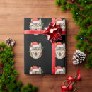 Search for christmas wolf gift wrap Santa