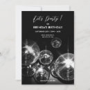 Search for disco ball invitations Party