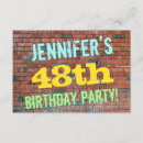 Search for brick wall invitations Fun