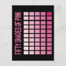 Search for fifty vertical postcards Pink