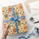 Search for 70s wrapping paper Daisies