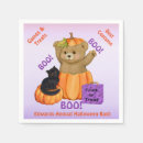 Search for black cat napkins Boo