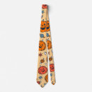 Search for retro pumpkin ties Halloween